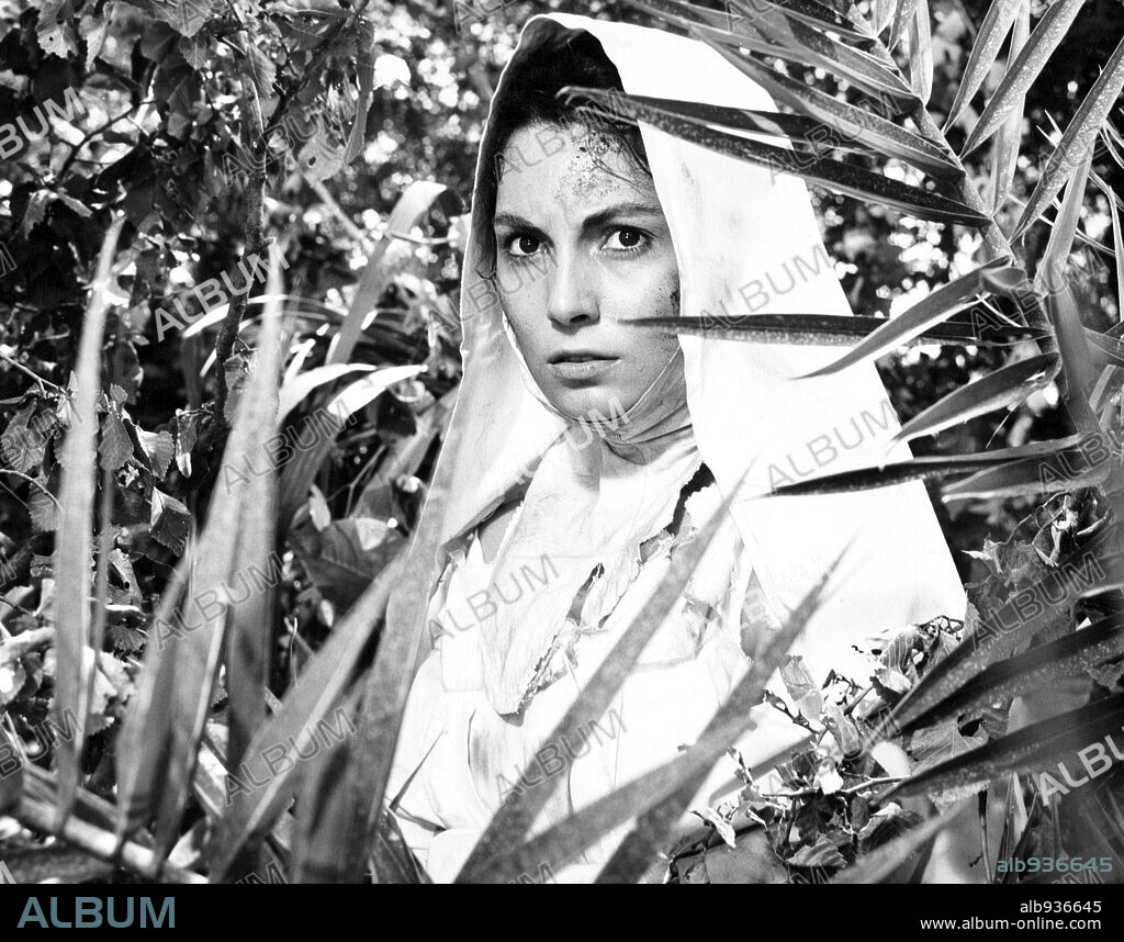 ROSANNA SCHIAFFINO in A NUN AT THE CROSSROADS, 1967 (ENCRUCIJADA PARA UNA MONJA), directed by JULIO BUCHS. Copyright IZARO FILMS.