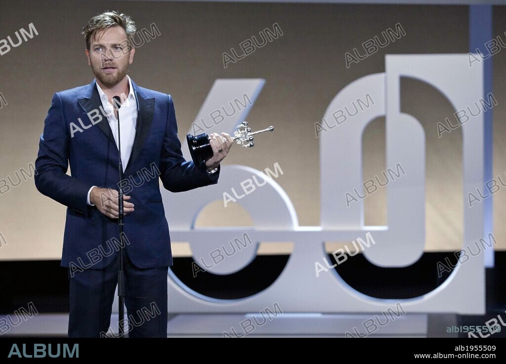 Sept. 27, 2012 - San Sebastian, Spain - Actor Ewan McGregor receives the Donostia Lifetime Achievement Award at the Kursaal Palace during the 60th San Sebastian International Film Festival on September 27, 2012 in San Sebastian, Spain. 27/09/2012