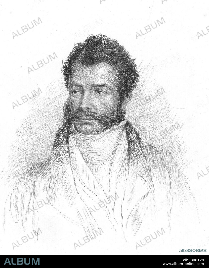 Giovanni Battista Belzoni was an Italian showman, engineer and explorer of Egyptian antiquities Due to his large physique, he earned a living in circuses in England, Spain and Portugal where he was billed as "The Great Belzoni." Belzoni was the first person to penetrate into the second pyramid of Giza in 1818, and the first European to visit the oasis of Siwah, and identify the ruined city of Berenice on the Red Sea.