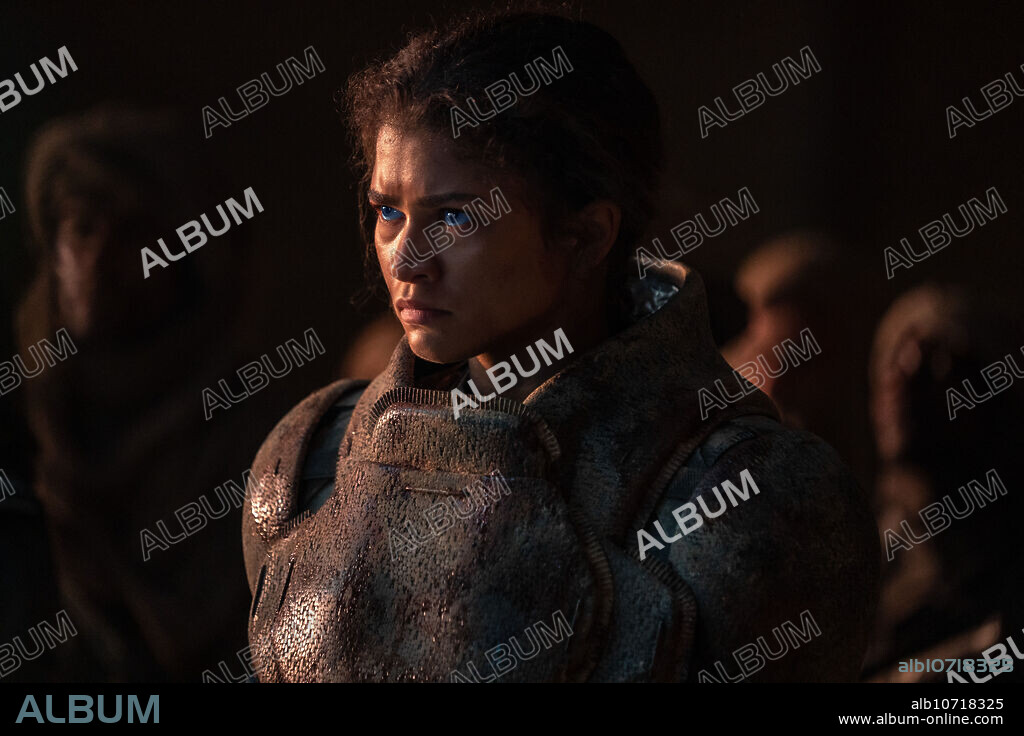 ZENDAYA in DUNE: PART TWO, 2023, directed by DENIS VILLENEUVE. Copyright Legendary Pictures / Warner Bros. / Villeneuve Films / TAVERNISE, NIKO.