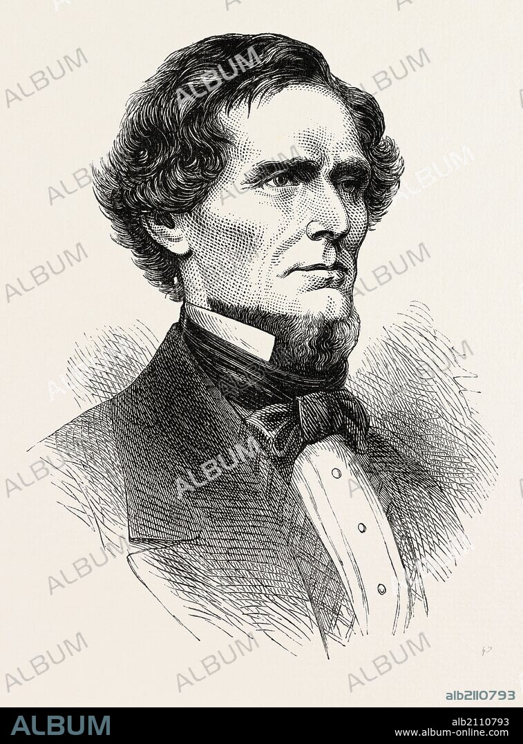 JEFFERSON DAVIS, He was an American statesman and leader of the 