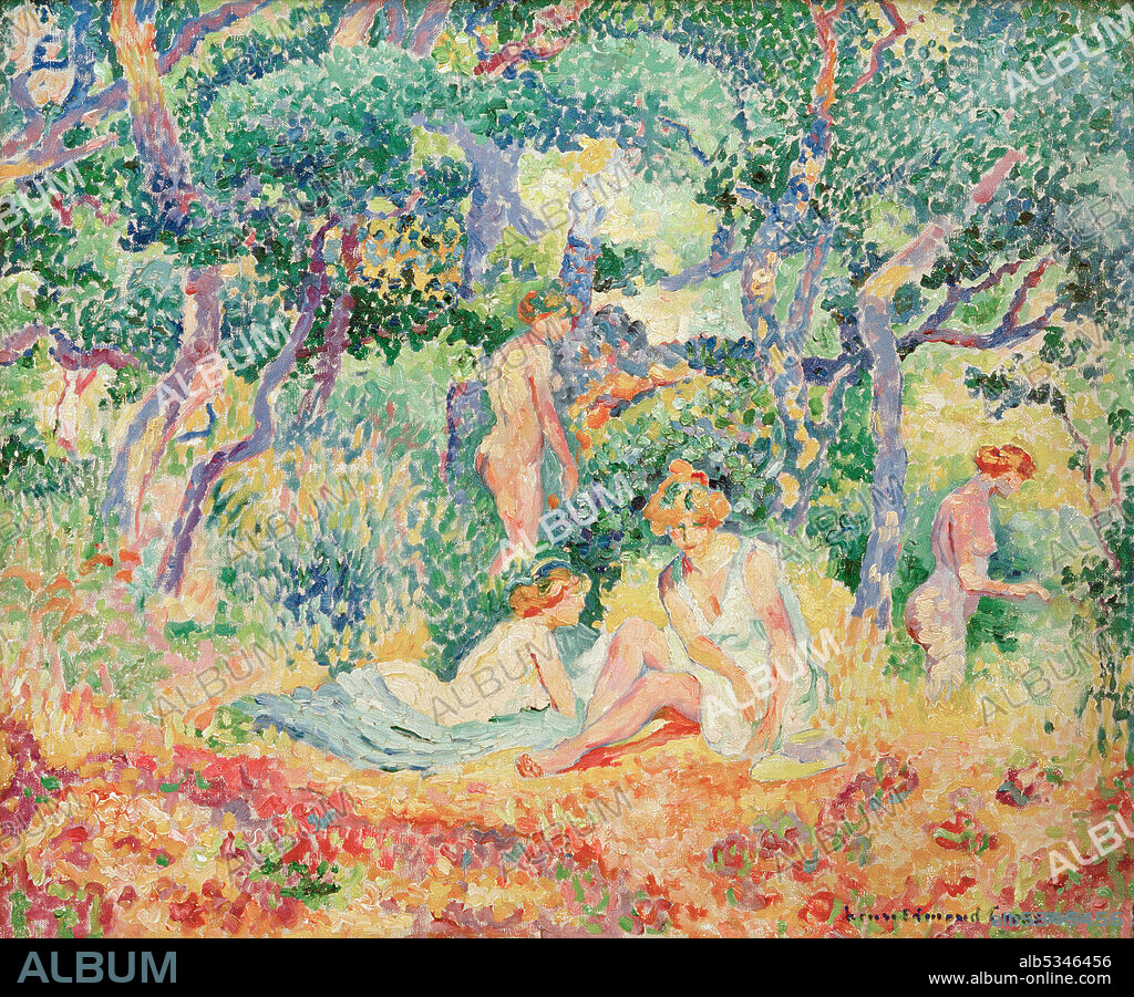 HENRI-EDMOND CROSS. Le Bois ou Nu sous bois. - Album alb5346456