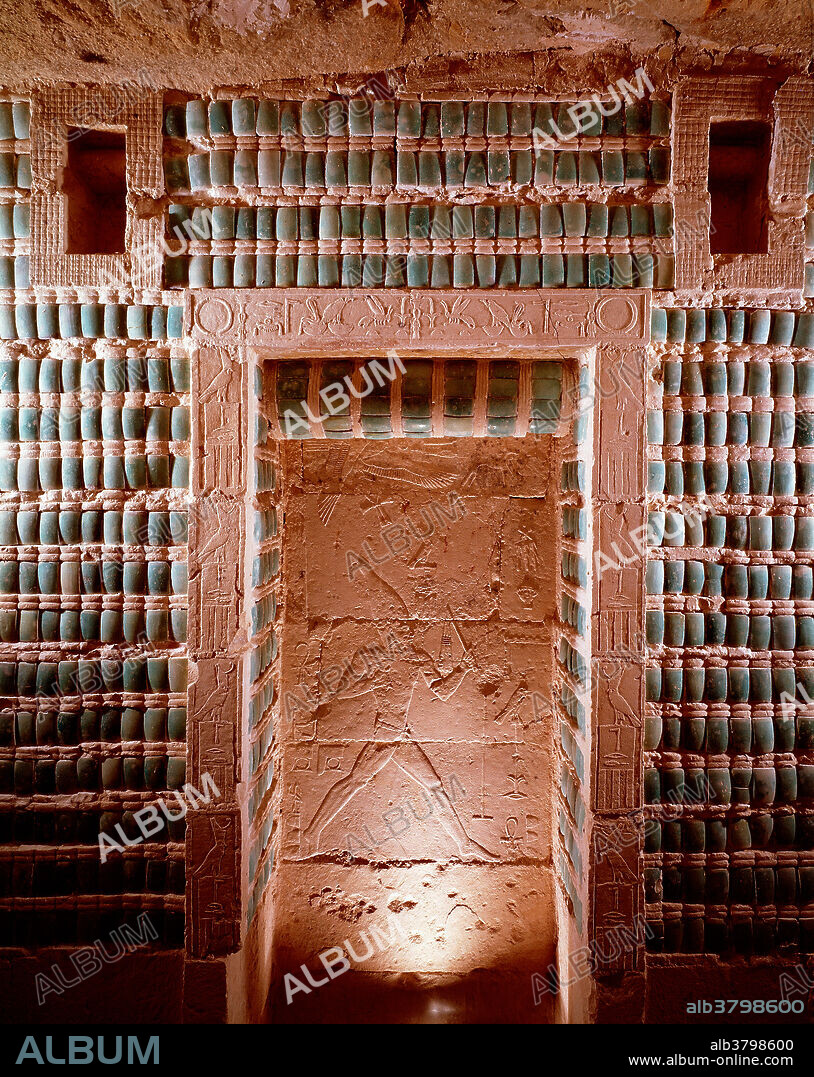 interior of a pyramid