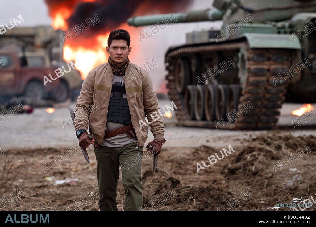 IKO UWAIS in EXPEND4BLES, 2023, directed by SCOTT WAUGH. Copyright MILLENNIUM FILMS.