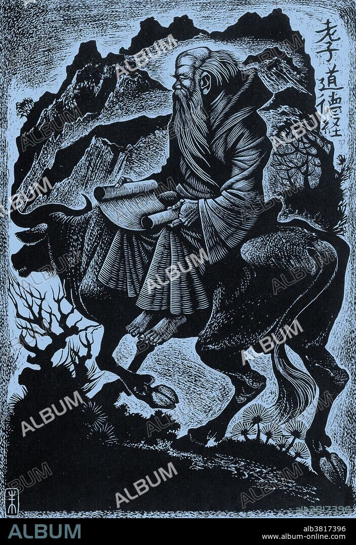 Laozi, wood engraving by Fritz Eichenberg, 1966. Laozi was a philosopher of ancient China, best known as the author of the Tao Te Ching He is considered the founder of philosophical Taoism and is revered as a deity in most religious forms of Taoist philosophy, which often refers to Laozi as Taishang Laojun, or "One of the Three Pure Ones". According to Chinese traditions, Laozi lived in the 6th century BCE. Some historians contend that he actually lived in the 5th-4th century BCE, concurrent with the Hundred Schools of Thought and Warring States Period, while some others argue that Laozi is a synthesis of multiple historical figures or that he is a mythical figure. A central figure in Chinese culture, both nobility and common people claim Laozi in their lineage. Throughout history, Laozi's work has been embraced by various anti-authoritarian movements.