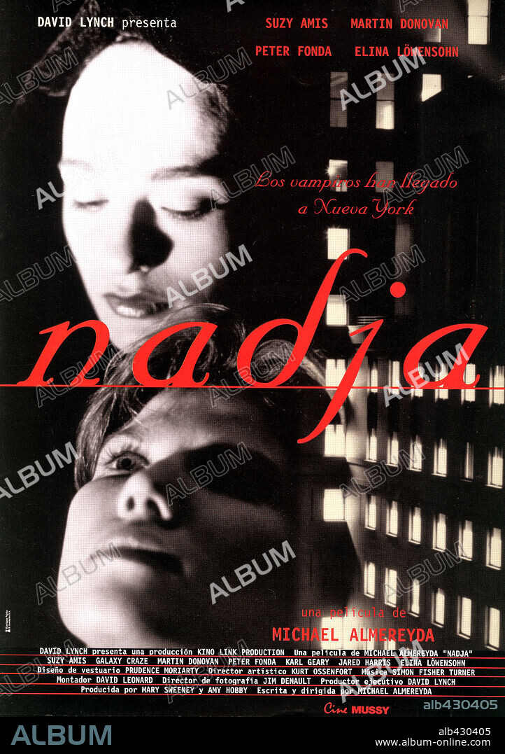 Poster of NADJA, 1994, directed by MICHAEL ALMEREYDA. Copyright KINO LINK PRODUCTION.