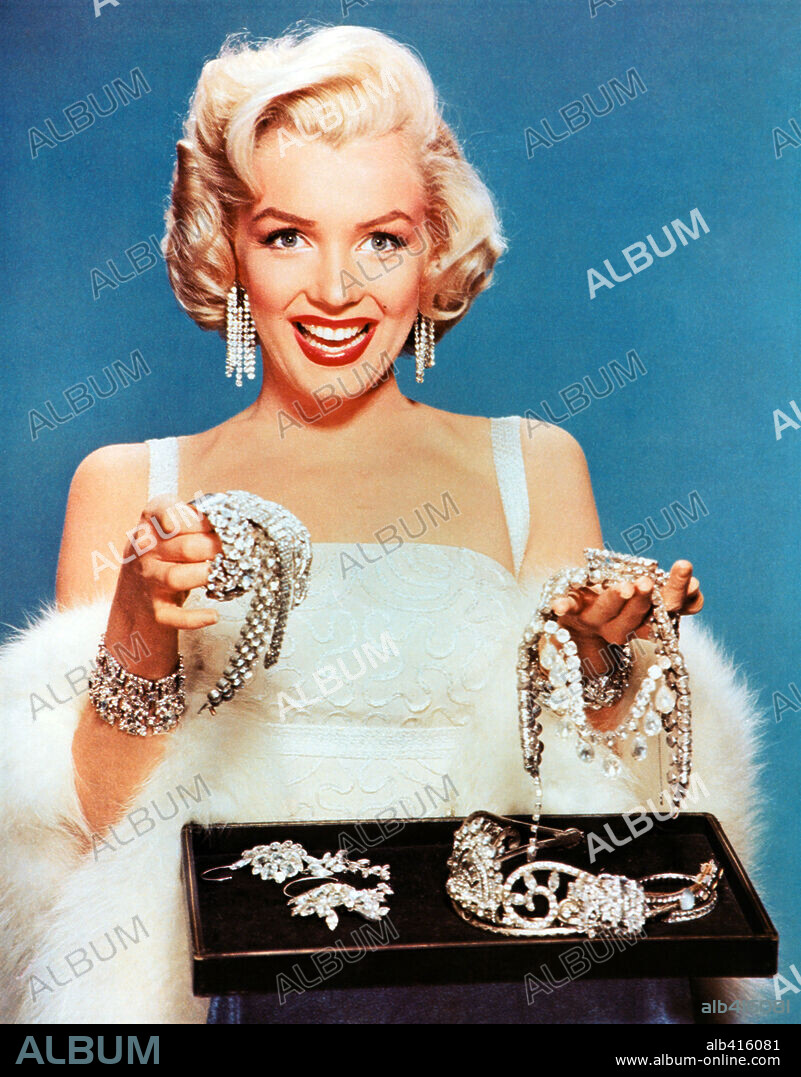 NORMA JEAN BAKER. MARILYN MONROE dans HOW TO MARRY A MILLIONAIRE, 1953, réalisé par JEAN NEGULESCO. Copyright 20TH CENTURY FOX.