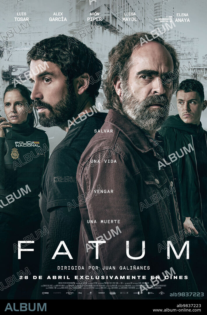 Poster of FATUM, 2023, directed by JUAN GALIÑANES. Copyright Vaca Films ...