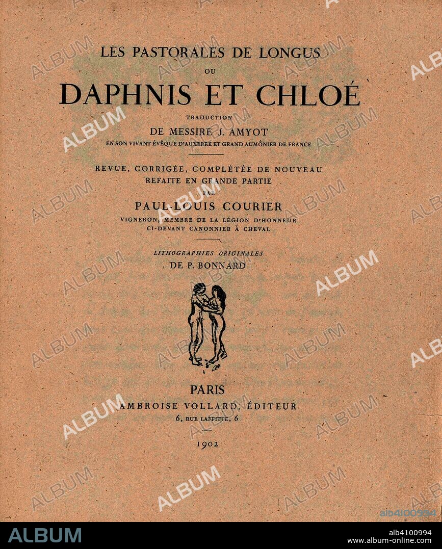 Longus daphnis discount et chloé