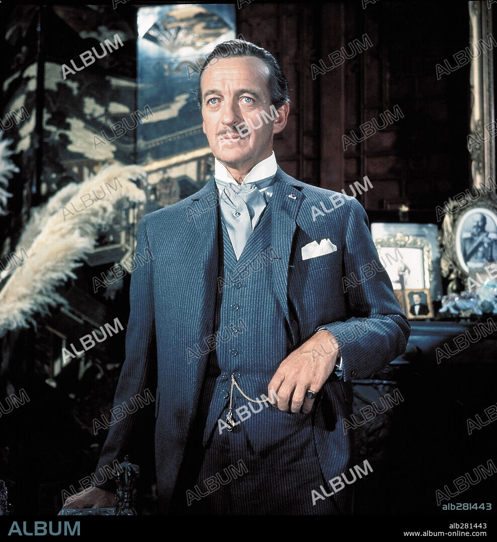 DAVID NIVEN in 55 DAYS AT PEKING, 1963, directed by NICHOLAS RAY. Copyright SAMUEL BRONSTON PRODS/ALLIED ARTISTS.