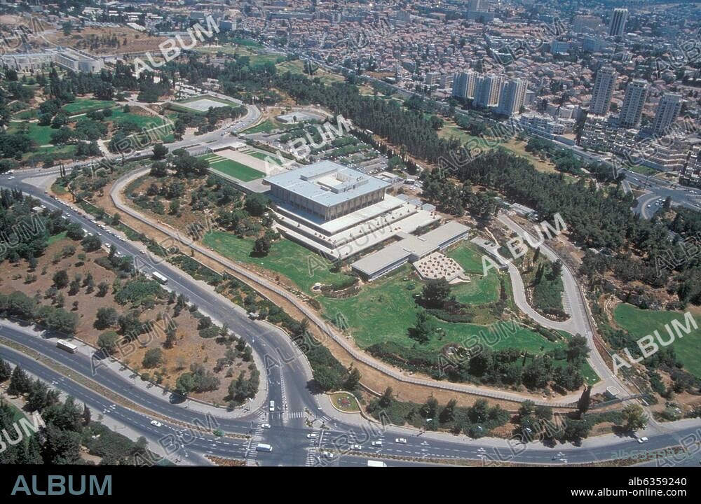 3673. THE KNESSET-THE ISRAELI PARLIAMENT IN JERUSALEM.