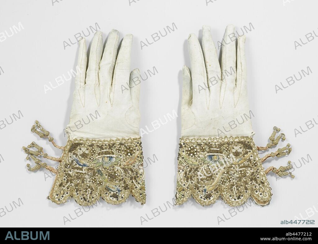 Gold sale lace gloves