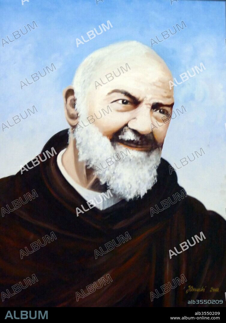 Padre Pio, also known as Saint Pio of Pietrelcina (1887 – 1968), priest, stigmatist, and mystic, venerated as a saint of the Catholic Church. Born Francesco Forgione, he was given the name of Pius when he joined the Order of Friars Minor Capuchin. Padre Pio became famous for exhibiting stigmata for most of his life, thereby generating much interest and controversy. He was both beatified (1999) and canonized (2002) by Pope John Paul II.