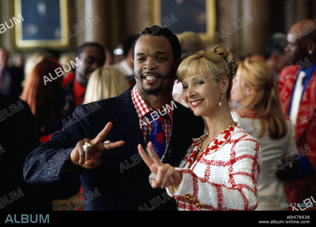 DAMON WAYANS and LISA KUDROW in MARCI X, 2003, directed by RICHARD BENJAMIN. Copyright PARAMOUNT PICTURES.