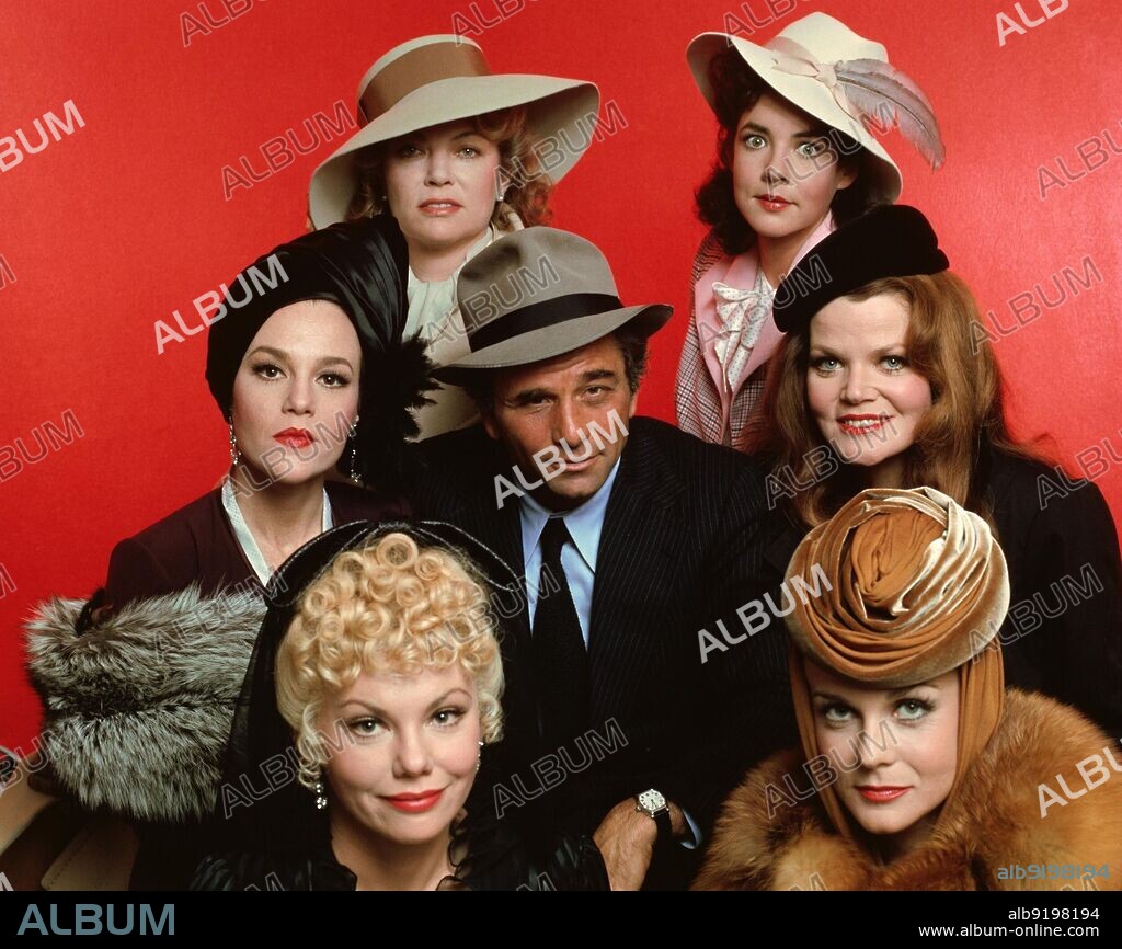 ANN-MARGRET, EILEEN BRENNAN, LOUISE FLETCHER, MADELINE KAHN, MARSHA MASON, PETER FALK and STOCKARD CHANNING in THE CHEAP DETECTIVE, 1978, directed by ROBERT MOORE. Copyright COLUMBIA/EMI/WARNER.