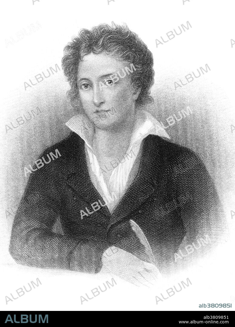 Percy Bysshe Shelley (August 4, 1792 - July 8, 1822) was one of the major English Romantic poets, and is regarded by some as among the finest lyric, as well as epic, poets in the English language. A radical in his poetry as well as in his political and social views, he did not see fame during his lifetime, but recognition for his poetry grew steadily following his death. Though Shelley's poetry and prose output remained steady throughout his life, most publishers and journals declined to publish his work for fear of being arrested for either blasphemy or sedition. Shelley is perhaps best known for such classic poems as Ozymandias, Ode to the West Wind, To a Skylark, Music, When Soft Voices Die, The Cloud and The Masque of Anarchy. On 8 July 1822, less than a month before his 30th birthday, Shelley drowned in a sudden storm on the Gulf of Spezia while returning from Leghorn (Livorno) to Lerici in his sailing boat, the Don Juan. His body was washed.