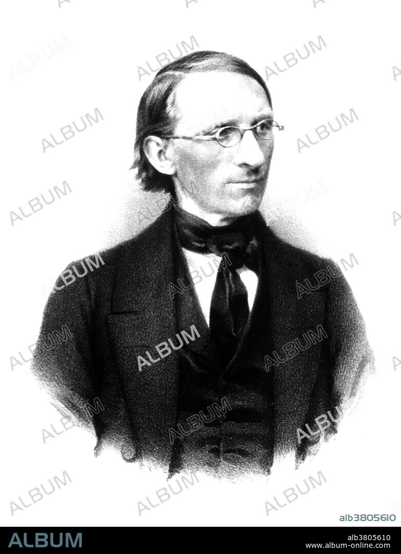 Carl Friedrich Wilhelm Ludwig (1816-1895) was a German physician and physiologist. Ludwig researched several topics such as the physiology of blood pressure, urinary excretion and anesthesia. He received the Copley Medal in 1884 for his research. In 1869, he was elected a foreign member of the Royal Swedish Academy of Sciences. He is credited for inventing the stromuhr, an instrument for measuring the quantity of blood that flows per unit of time through a blood vessel.