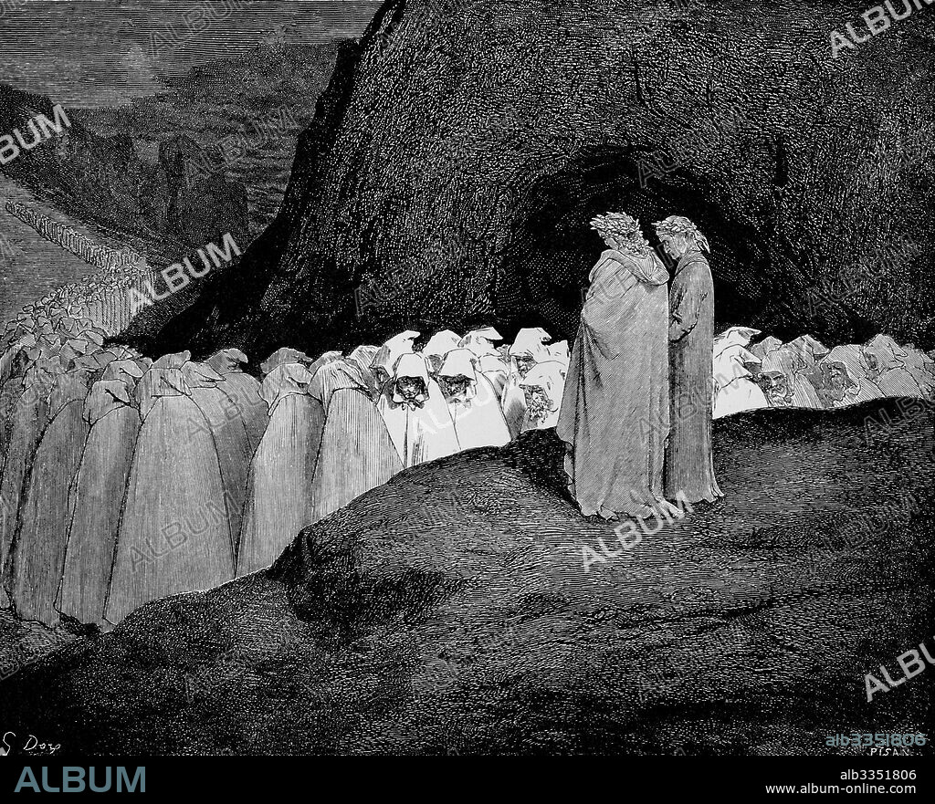 GUSTAVE DORE. Inferno. Illustration to the Divine Comedy by Dante