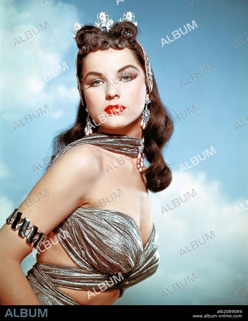 DEBRA PAGET in PRINCESS OF THE NILE, 1954, directed by HARMON JONES. Copyright 20TH CENTURY FOX.