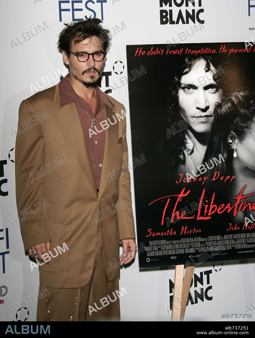 Nov 11, 2005; Hollywood, California, USA; Actor JOHNNY DEPP as the