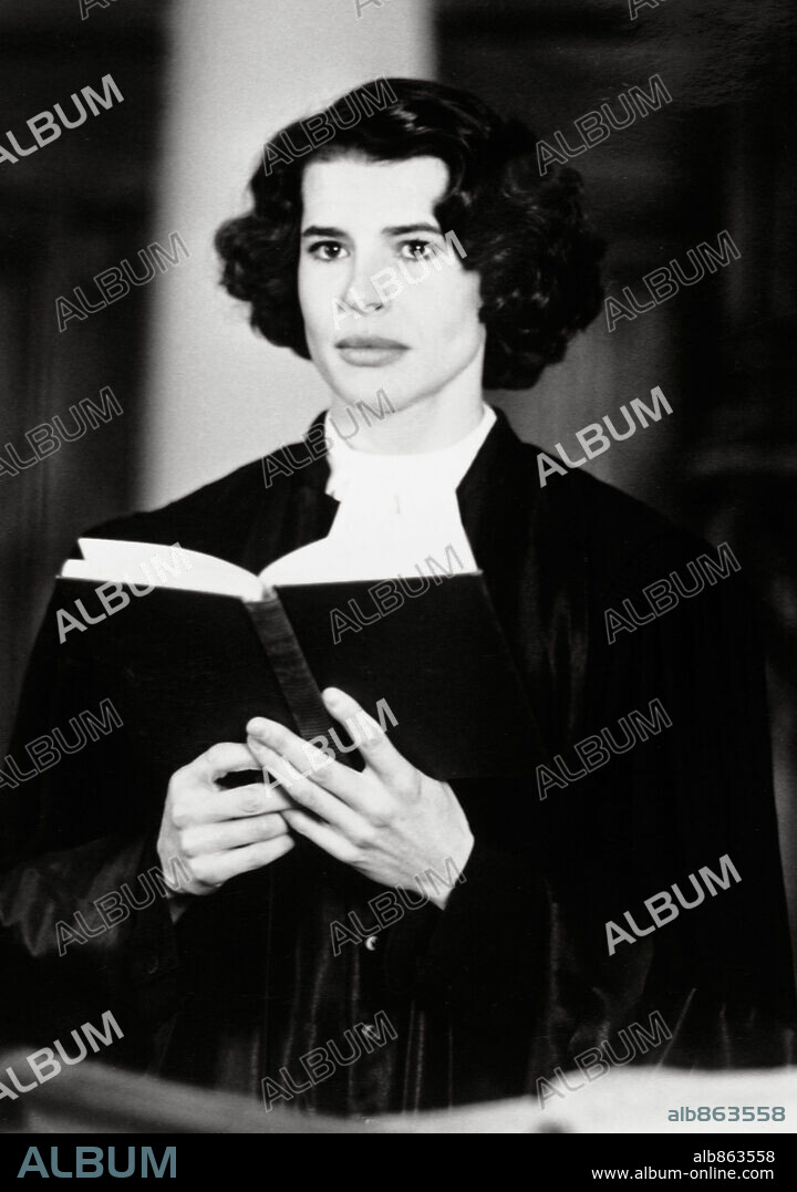 FANNY ARDANT in LOVE UNTO DEATH, 1984 (L' AMOUR A MORT), directed by ALAIN RESNAIS. Copyright LES FILMS ARIANE.