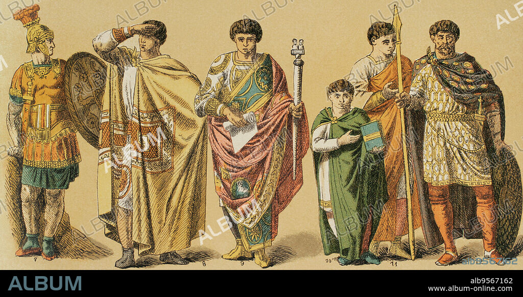 Byzantine imperial dress. What did Byzantine emperors wear