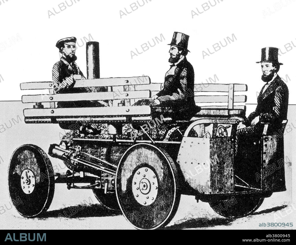 Dudgeon was an American steam automobile company active in the middle of the 19th century. In 1855, inventor Richard Dudgeon astounded New Yorkers by driving from his home to his place of business in a steam carriage. The noise and vibration generated by the "Red Devil Steamer" frightened horses so badly that city authorities confined it to one street. After encountering more opposition to the vehicle, he moved his family, and the steam carriage, to Long Island to escape city officials. Dudgeon ran the steam carriage many hundreds of miles and once covered a mile in under two minutes. Although the inventor claimed the carriage could carry 10 people at 14 m.p.h. on one barrel of anthracite coal, it was too far ahead of its time and failed to gain popular favor.