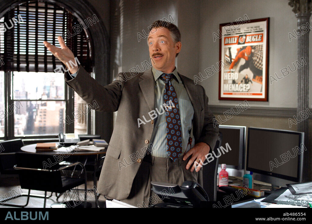 J. K SIMMONS in SPIDER-MAN 2, 2004, directed by SAM RAIMI. Copyright COLUMBIA PICTURES/MARVEL ENTERTAINMENT / MOSELEY, MELISSA.