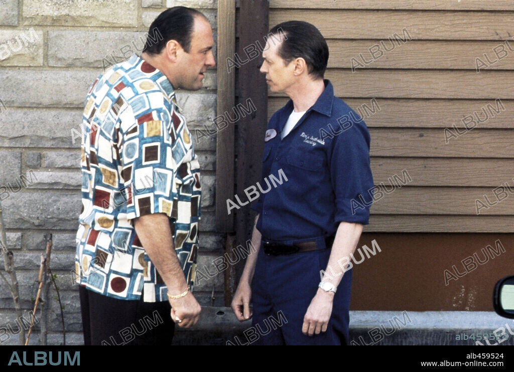 JAMES GANDOLFINI and STEVE BUSCEMI in THE SOPRANO 1999 directed