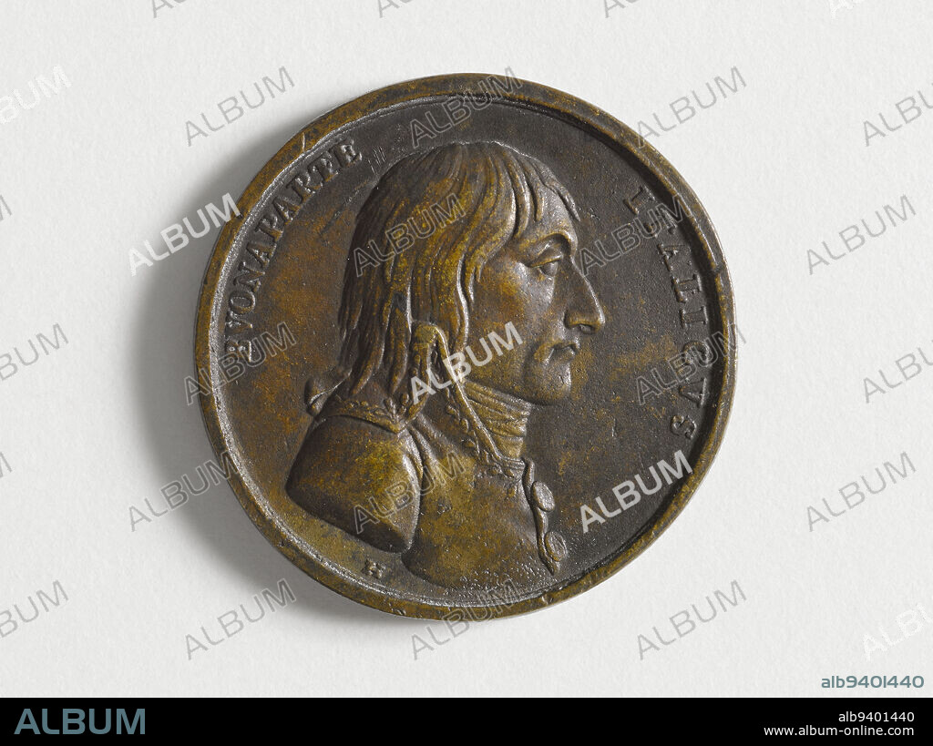 Treaty of Campo Formio, October 17, 1797, Anonymous, Array, Numismatics, Medal, Dimensions - Work: Diameter: 4 cm, Weight (type dimension): 24.75 g.