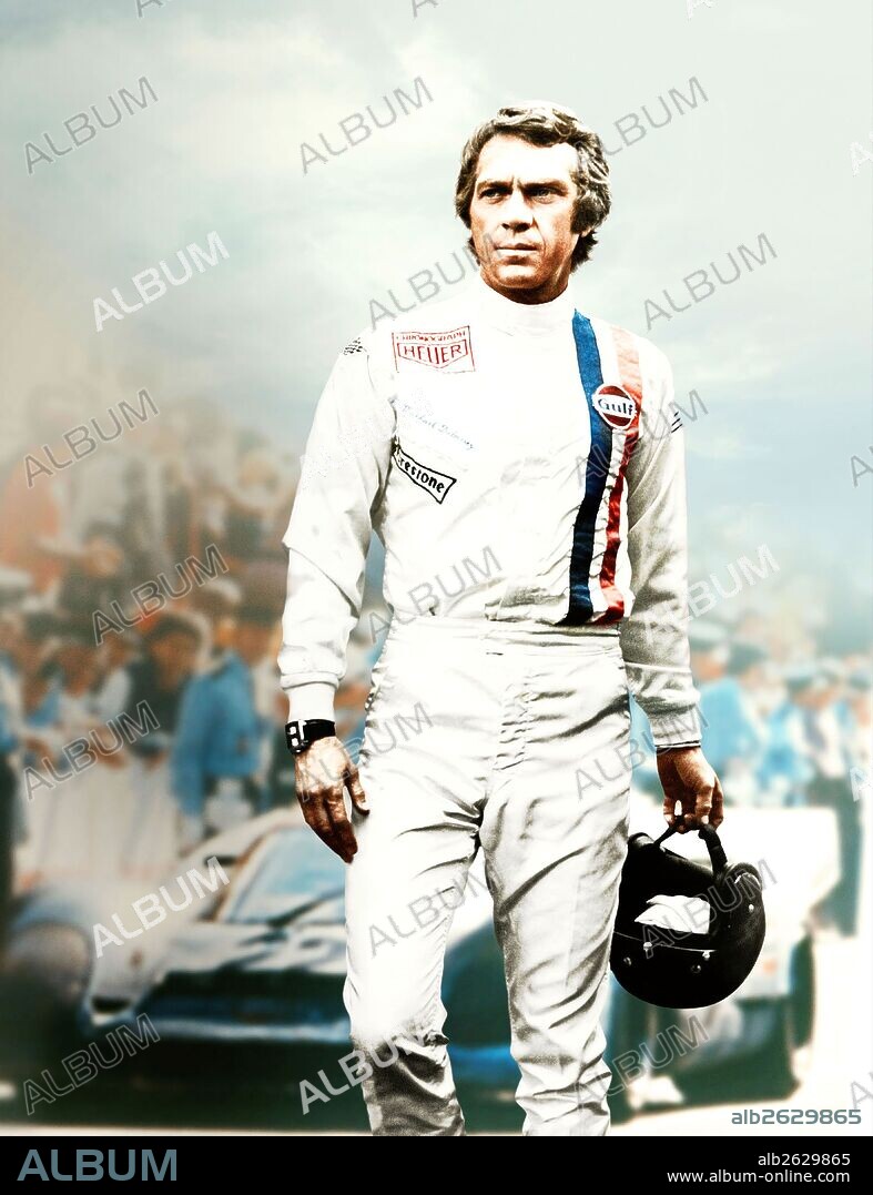 STEVE MCQUEEN in LE MANS, 1971, directed by LEE H. KATZIN 