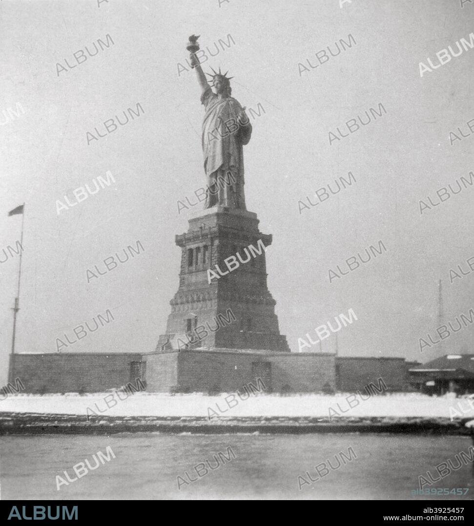 Statue of Liberty New York City USA 20th century. Artist J