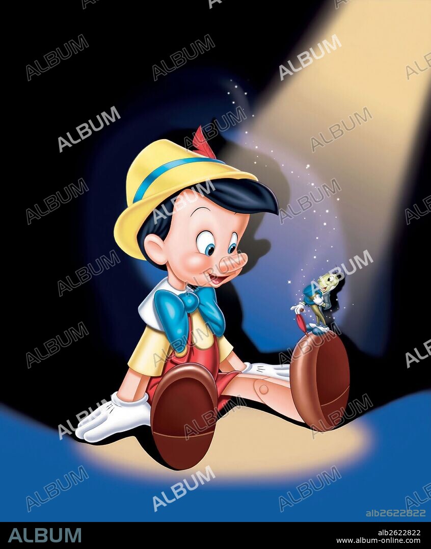 PINOCCHIO, 1940, réalisé par BEN SHARPSTEEN et HAMILTON LUSKE. Copyright WALT DISNEY PRODUCTIONS.