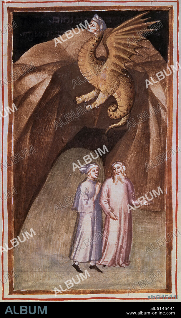 DANTE ALIGHIERI. DIVINA COMEDIA INFIERNO CANTO XVII F 60R Album