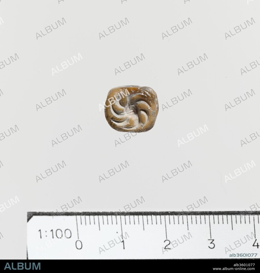 Seal. Culture: Minoan. Dimensions: Other: 7/16 x 1/2 in. (1 x 1.2 cm).