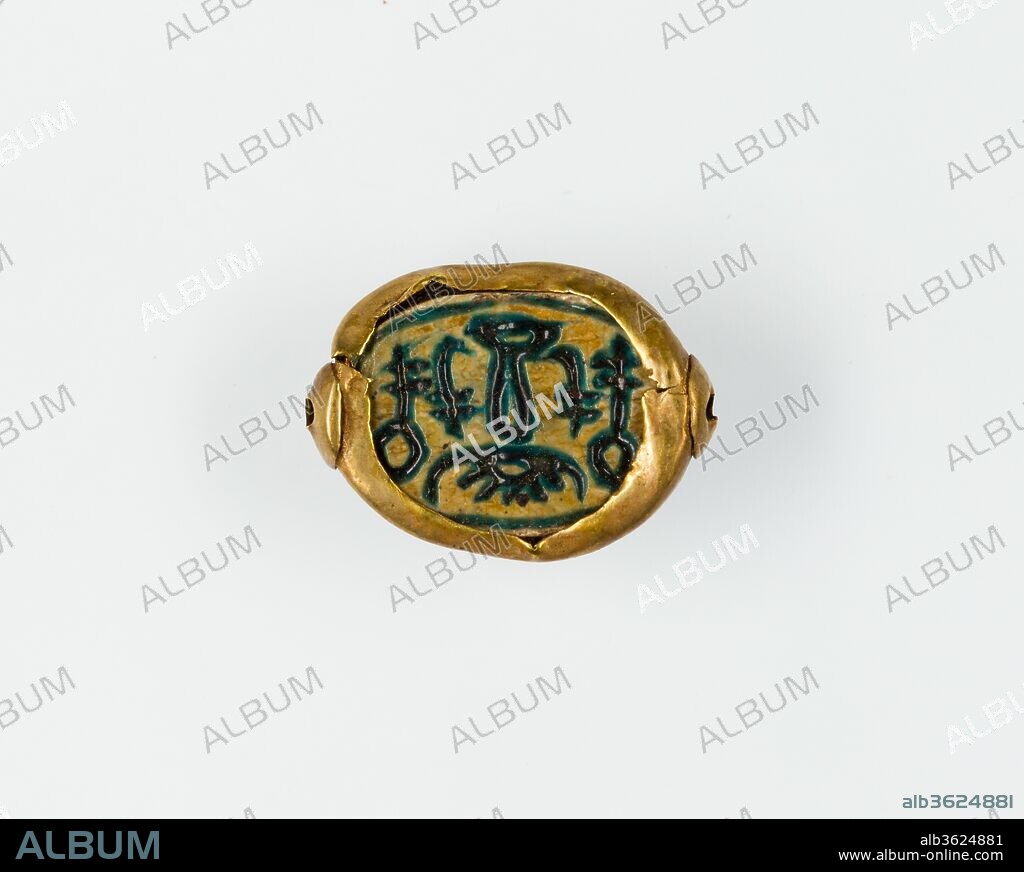 Scarab. Dimensions: l. 1.5 cm (9/16 in.). Date: ca. 1786-1482 B.C..