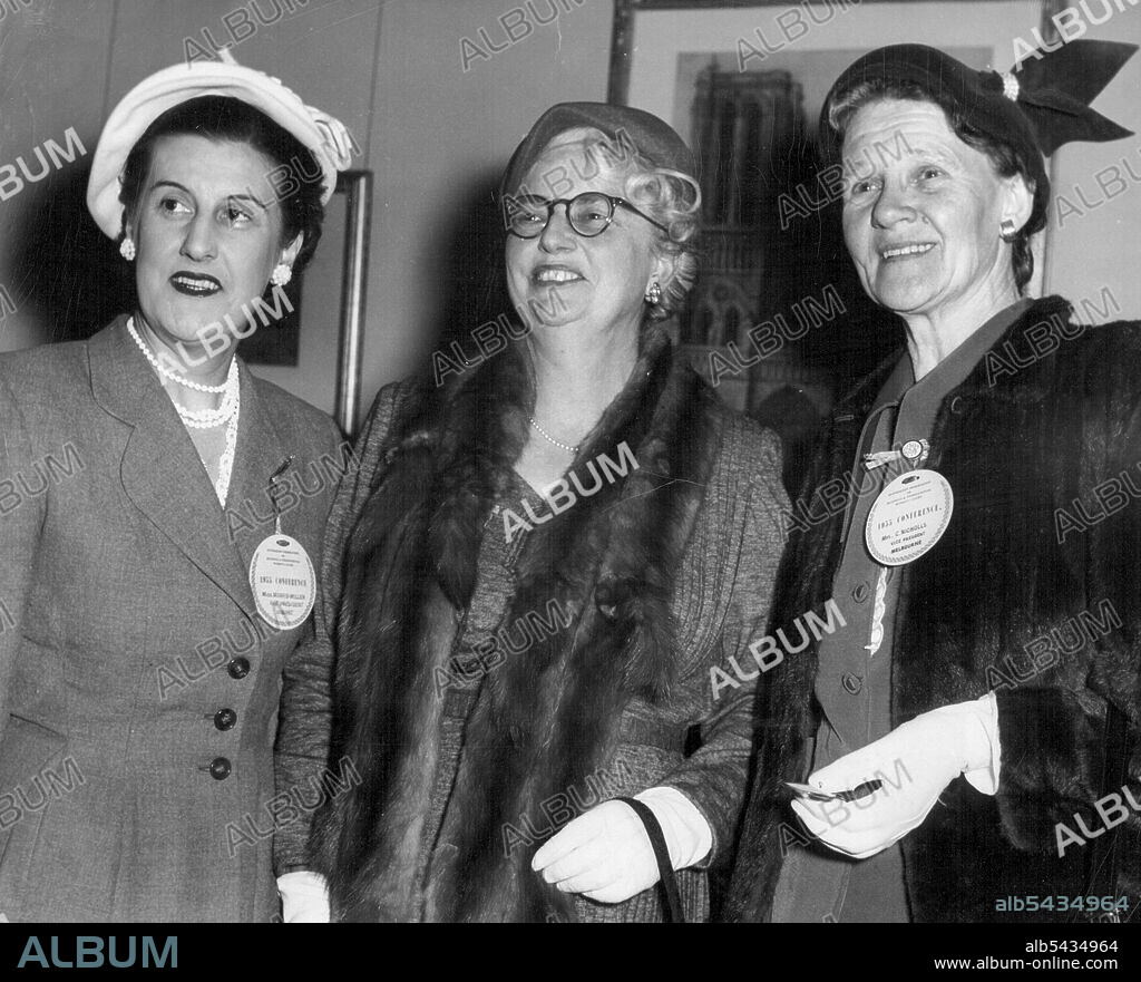 Miss Beatrice Wines Miller Hobart with Miss Beatrice Wines