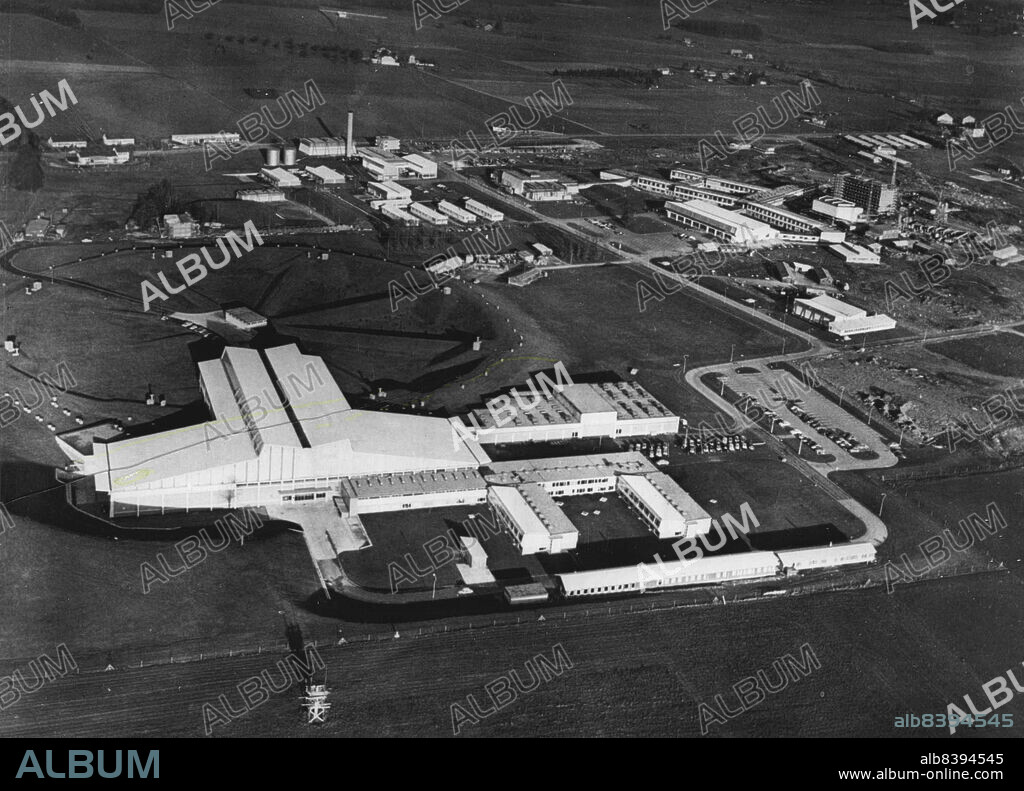 World s Biggest Atom Smasher An Aerin view of the Cern nuclear