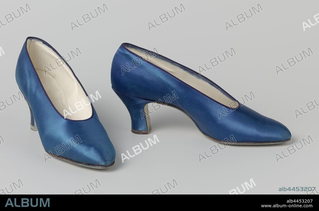 Cobalt blue sale satin shoes