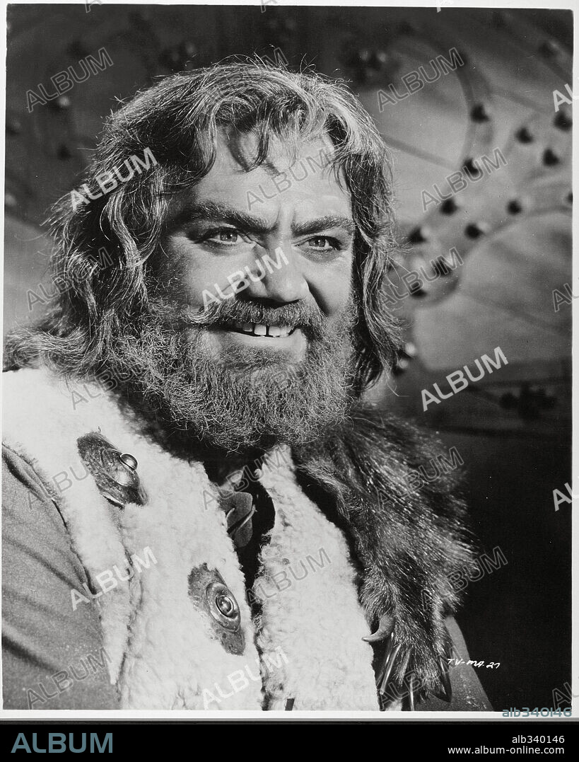 ERNEST BORGNINE in THE VIKINGS, 1958, directed by RICHARD FLEISCHER. Copyright BRYNA PRODUCTION/UNITED ARTISTS.