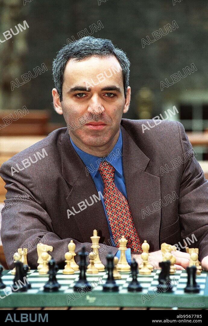 9th November 1985 - Garry Kasparov, 22, of the Soviet Union becomes the youngest World Chess Champion by beating Anatoly Karpov, also of the Soviet Union. FILE PIC of Garry Kasparov. 05/04/2000