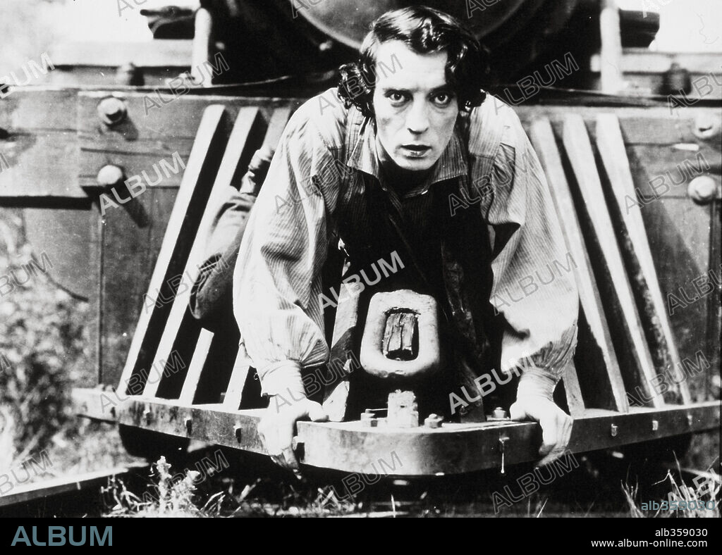 BUSTER KEATON in THE GENERAL, 1927, directed by BUSTER KEATON and CLYDE BRUCKMAN. Copyright UNITED ARTISTS.