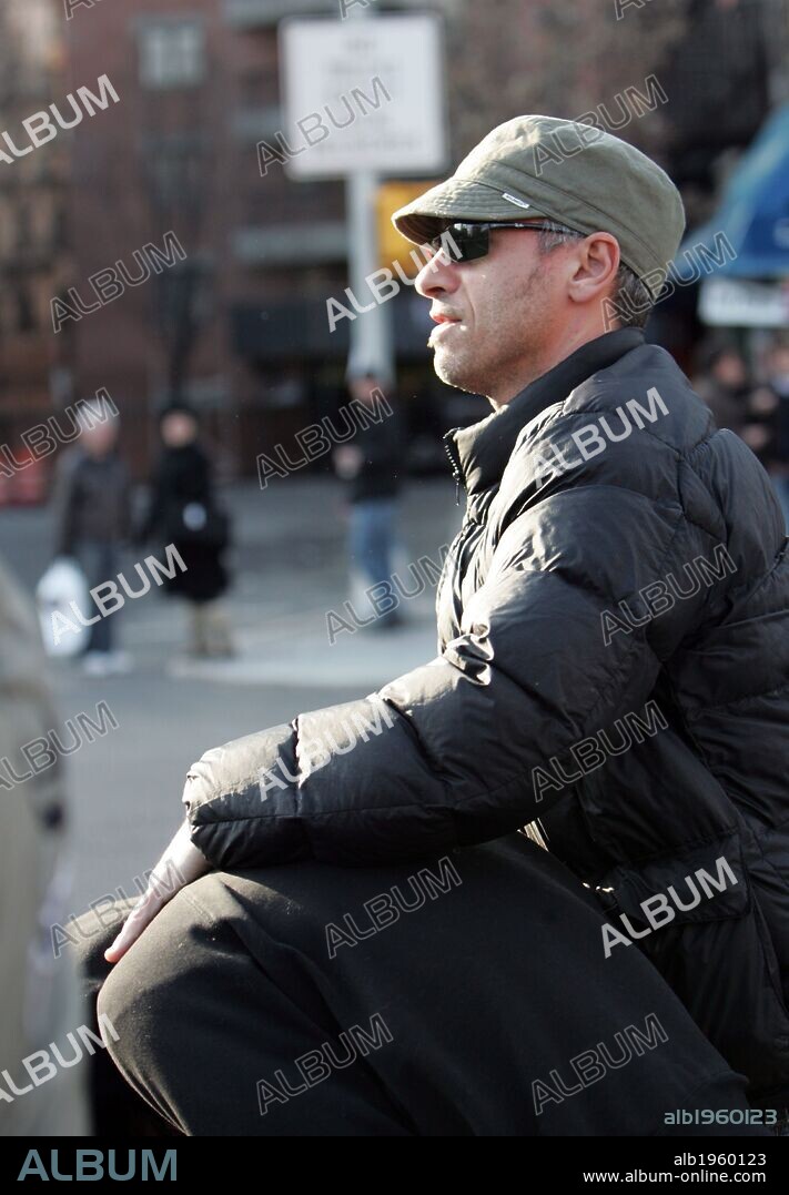 Italian singer-songwriter Eros Ramazzotti wearing a hat and an