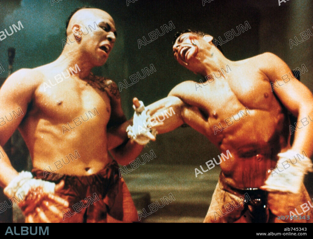 JEAN-CLAUDE VAN DAMME en KICKBOXER, 1989, dirigida por DAVID WORTH y MARK  DI SALLE. Copyright CANNON FILMS. - Album alb745343