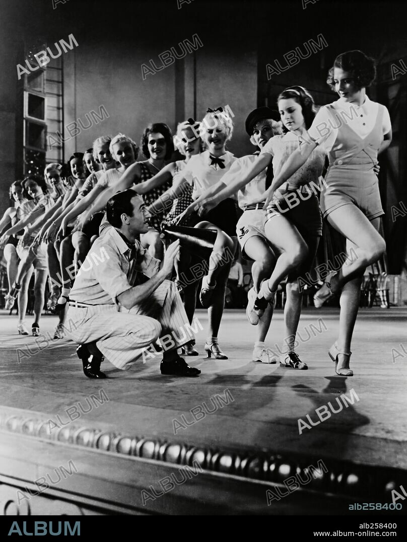 GEORGE E. STONE in 42ND STREET, 1933, unter der Regie von LLOYD BACON. Copyright WARNER BROTHERS.