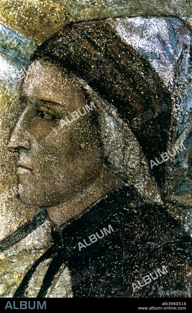 Portrait of Dante Alighieri c1287 1337. Artist Giotto Album