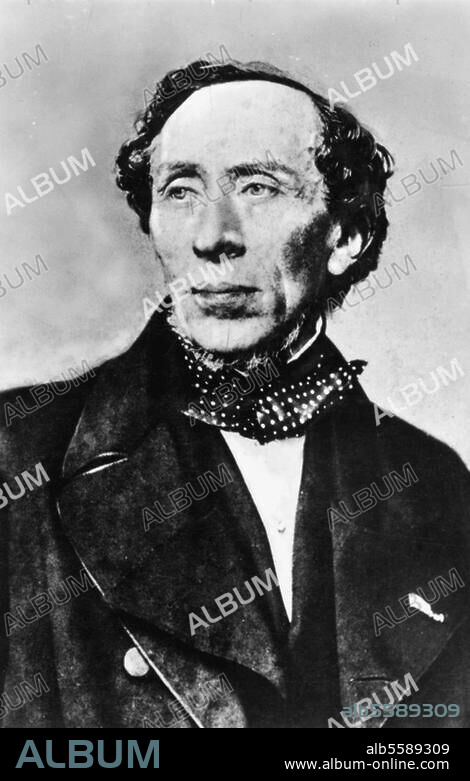 Portrait of Hans Christian Andersen (1805 - 1875) - The Online