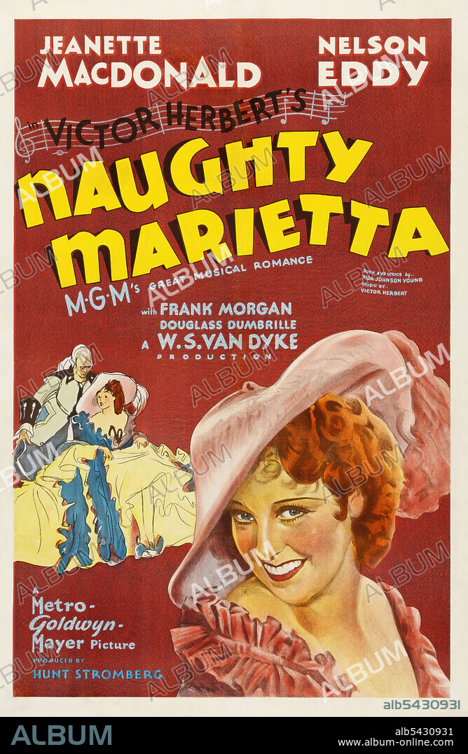 JEANETTE MACDONALD in NAUGHTY MARIETTA, 1935, directed by W. S. VAN ...