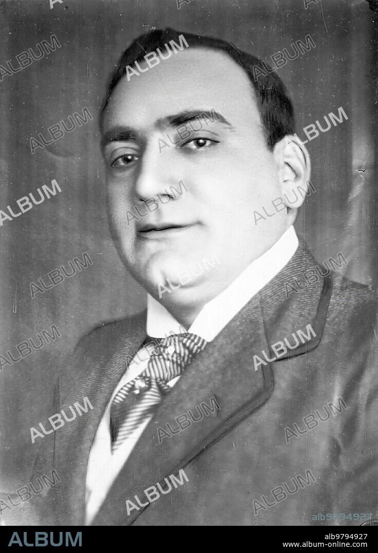 Retrato m s moderno del c lebre tenor don Enrique Caruso hecho al