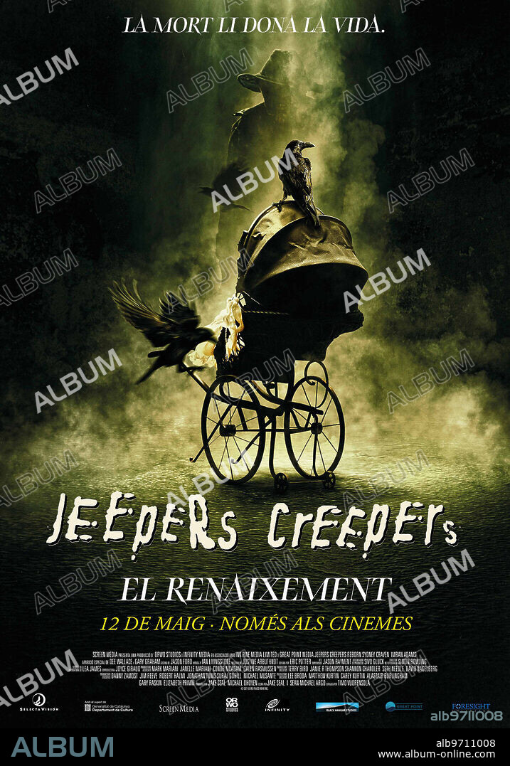 Affiche de JEEPERS CREEPERS: REBORN, 2022, réalisé par TIMO VUORENSOLA. Copyright Orwo Studios / Black Hangar Studios.